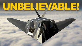 The INSANE F117 Nighthawk Stealth Fighter