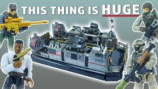 The BIGGEST Call Of Duty Set EVER!! Mega Bloks SIGNATURE SERIES Call Of Duty Hovercraft Review