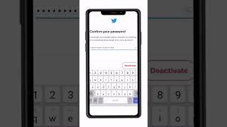 HOW TO DEACTIVATE TWITTER in 30 secs| tutorial