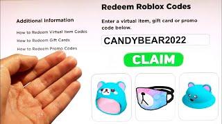 2022 *5 NEW* ROBLOX PROMO CODES All Free ROBUX Items in SEPTEMBER + EVENT | All Free Items on Roblox