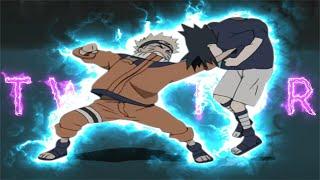 naruto vs sasuke first fight twixtor clips for editing with rsmb