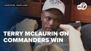 Terry McLaurin speaks on Washington Commanders win