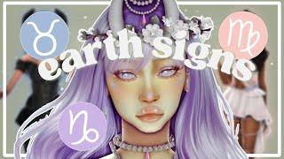 Every Sim is a Different Zodiac...Earth Signs / Full CC List + Sim Download