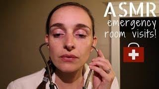 Emergency Room Medical Role Play - Injury Treatments ASMR