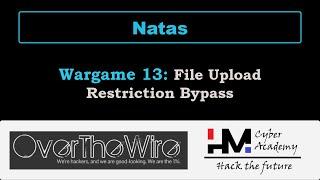 Natas 13 | File Upload Restriction Bypass | OverTheWire Wargames