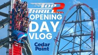 WE RODE TOP THRILL 2! First Ride Reactions, Opening Day Insanity & Area Tour! Cedar Point May 2024