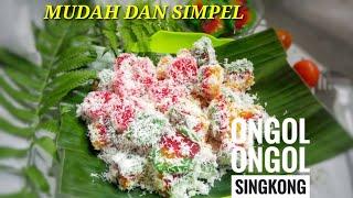 ONGOL-ONGOL SINGKONG PELANGI--MAKANAN TRADISIONAL/ANEKA OLAHAN SINGKONG-itha sholichat