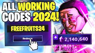 *NEW* ALL WORKING CODES FOR FRUIT BATTLEGROUNDS IN 2024 MAY! ROBLOX FRUIT BATTLEGROUNDS CODES