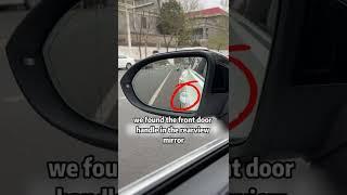 Adjusting the rearview mirror like this can save lives!#car #driving #tips #tutorial