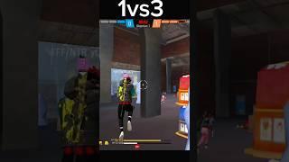 NTR yt 1vs3  IN MOBILE Against Best Player Destroyed in Second #short #freefire #ffntryt