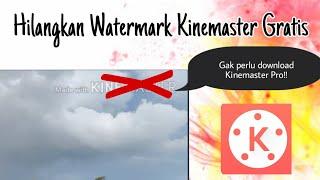 Cara Menghilangkan Watermark Kinemaster Gratis | Gaperlu download Kinemaster Pro/Premium