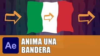 Anima una BANDERA para simular que está flameando en After Effects