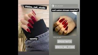 E-girl F1NN5TER's Girl Month 6 Instagram Stories