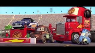 Cars last race awesome pit stop mcqueen