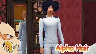 Sims 4 how to make Alpha Hair CC in Blender