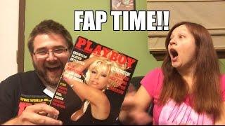 DIRTY MAGAZINE MADNESS! Wife HELPS Unbox Grims Toy Show FAN MAIL