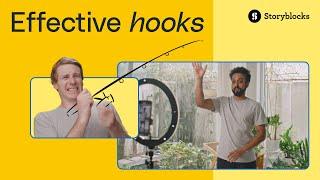 Five effective hooks for videos in 2024 (Tutorial)