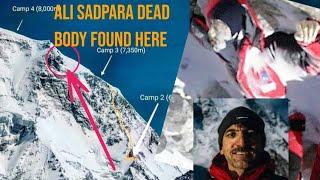 Ali sadpara dead body found|Ali sadpara dead body images