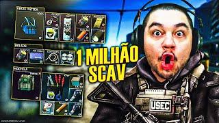 FIZ 1 MILHÃO EM LOOT DE SCAV NA STREETS! Escape from Tarkov