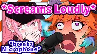 Kiara Screams Too Loud and BREAKS Her Microphone 【HololiveEN】