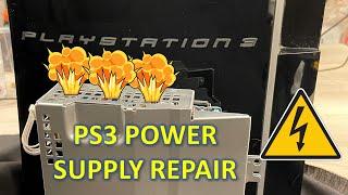 Playstation 3 Power Supply repair (model APS-227)