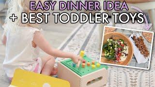 EASY TODDLER DINNER + LOVEVERY PLAYKIT HONEST REVIEW | LOVEVERY FOR TODDLERS