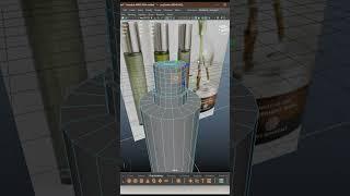 Perfume Bottle Product Modeling Tutorial in Maya #mayatutorials #mayamodeling #shorts