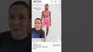 Aritzia TnaBUTTER Activewear Review (Controversial Opinion) #shorts