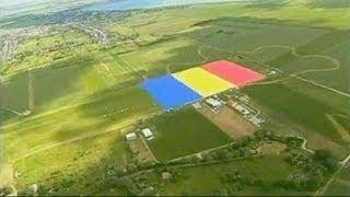 Romania unveils largest flag in the world