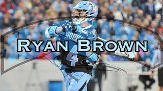 Ryan Brown Johns Hopkins Career Lacrosse Highlights