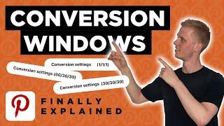 How to choose Pinterest Conversion Settings?!
