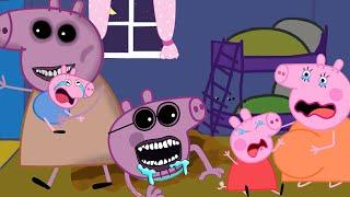 Zombie Apocalypse, Scary Zombie Visits Peppa Pig House | Peppa Pig Funny Animation