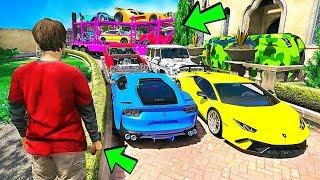 УГНАЛ 12 ЧИТЕРСКИХ МАШИН У МАЖОРОВ ЗА 180 СЕКУНД В ГТА 5! БИТВА ВОРОВ В GTA 5 ONLINE!