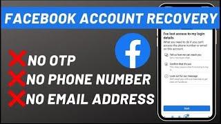 How to Recover Hacked Facebook Account Without Email Address and Phone Number (2023)