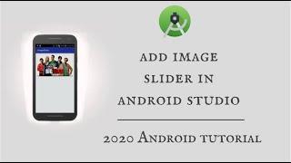 How to add image slider in android studio