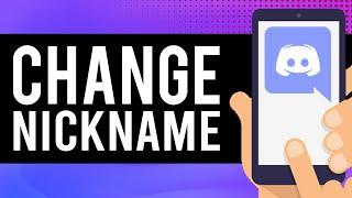 How To Change Your Nickname on Discord Mobile (2021)