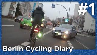 Wildes aus dem Januar – Dashcam (Berlin Cycling Diary)