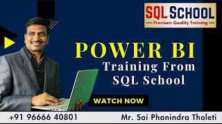 Power BI Training from SQL School I #powerbi #training