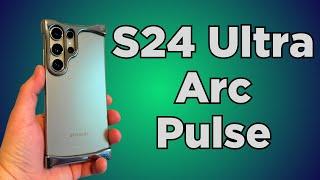 Galaxy S24 Ultra Arc Pulse Machined Aluminum Bumper Case Review-This is Slick!
