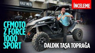 CfMoto Z Force 1000 Sport UTV İnceleme | Daldık Taşa Toprağa