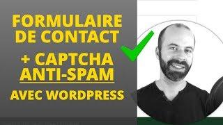 Créer un formulaire de contact sur Wordpress (avec le plugin Caldera Form + Captcha anti-spam !)