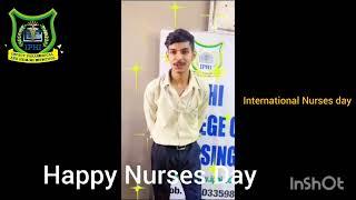 International Nurses day wishes from impact Paramedical and health institute,iphi college of nursing