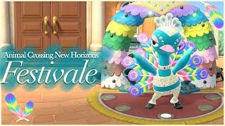 Celebrating the Festivale in ACNH | Animal Crossing New Horizons 