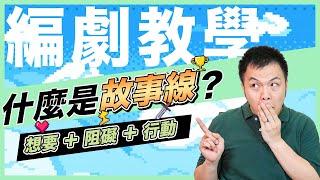 【編劇教學】什麼是故事線？原來這樣寫才會「有戲」！｜東默農的編劇實戰教室