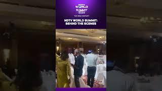 NDTV World Summit 2024: Behind The Scenes