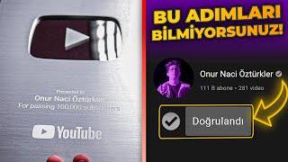 YOUTUBER PLAKET & YouTube DOĞRULAMA Rozeti Nasıl Alınır?