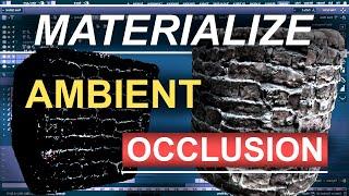 Materialize Ambient Occlusion Tutorial (In 30 Seconds!!!)