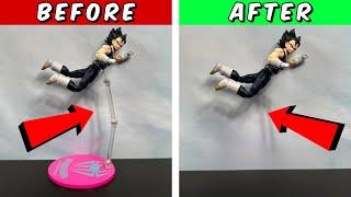 How To Make Action Figures FLY For Stop Motion