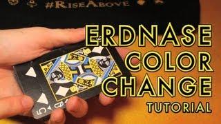 Erdnase Change (Tutorial --- Color Change)