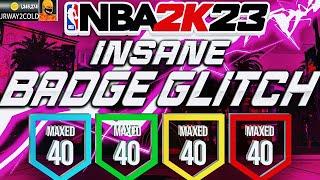 *NEW* NBA 2K23 INSTANT BADGE GLITCH CURRENT GEN AFTER PATCH! BADGE GLITCH 2K23! NBA 2K23 GLITCH!